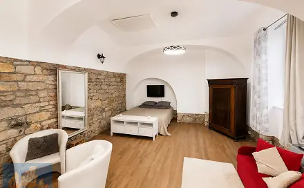 Pronájem bytu 1+1 49 m², Prvního pluku, Praha