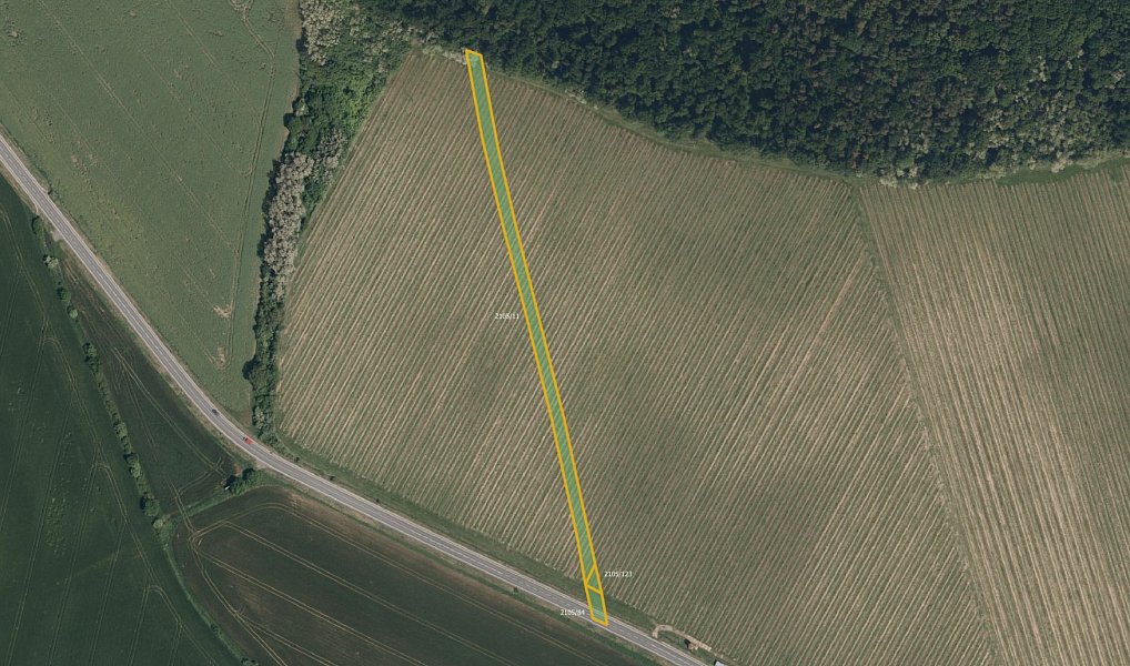 Prodej pozemku, 9675 m², Hodonín, Sobůlky