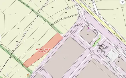 Prodej komerčního pozemku 4 895 m², Obchodní, Říčany, okres Praha-východ
