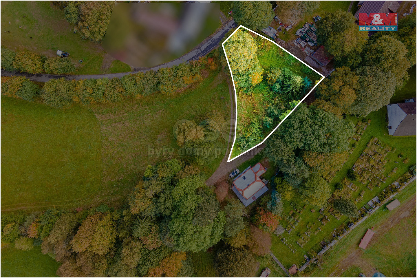 Prodej stavebního pozemku 1 078 m²