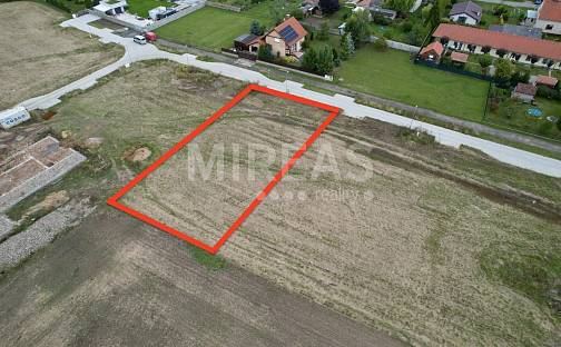 Prodej stavebního pozemku 909 m², Hořátev, okres Nymburk