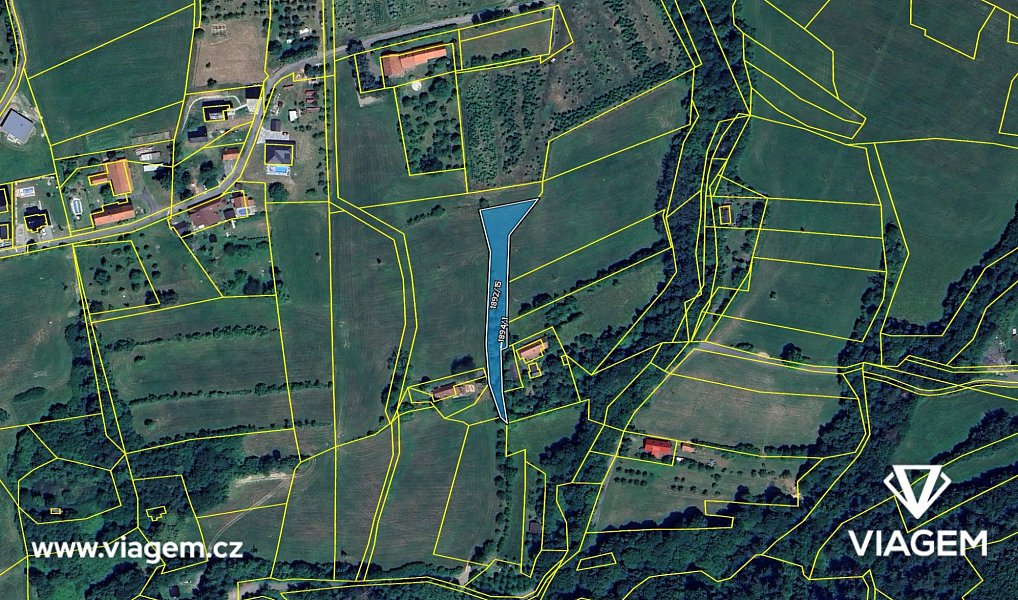 Prodej zahrady 851 m², Jablůnka – náhled fotky 4
