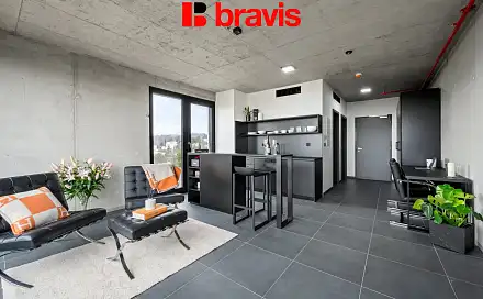 Pronájem bytu 2+kk 43 m², Královopolská, Brno - Žabovřesky