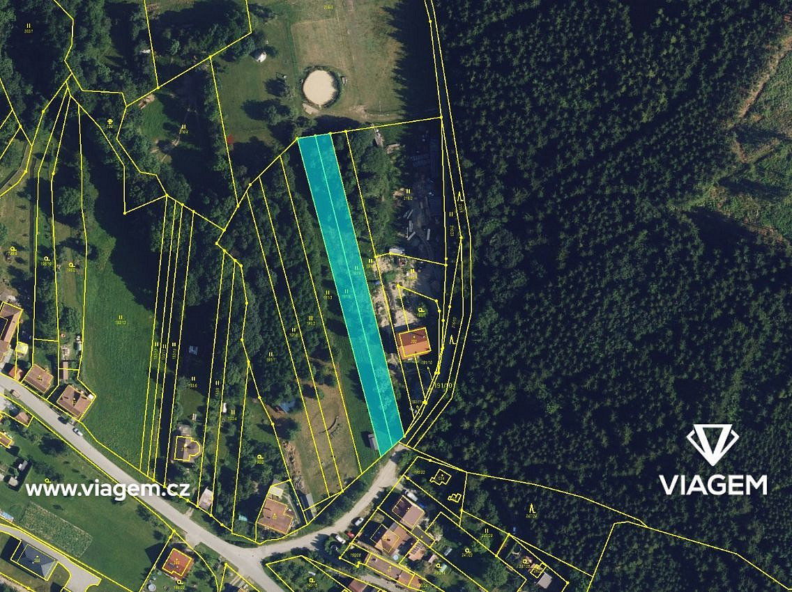 Stavební - bydlení 2 234 m², Podíl 60 % o výměře 1 340 m² – pohled 2