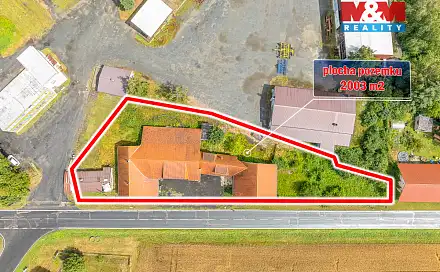 Prodej domu 780 m² s pozemkem 2 003 m², Krakovany, okres Kolín
