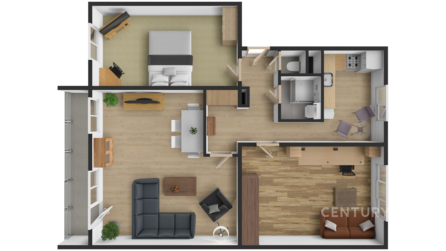 Prodej bytu 3+1 80 m² – fotografie 3