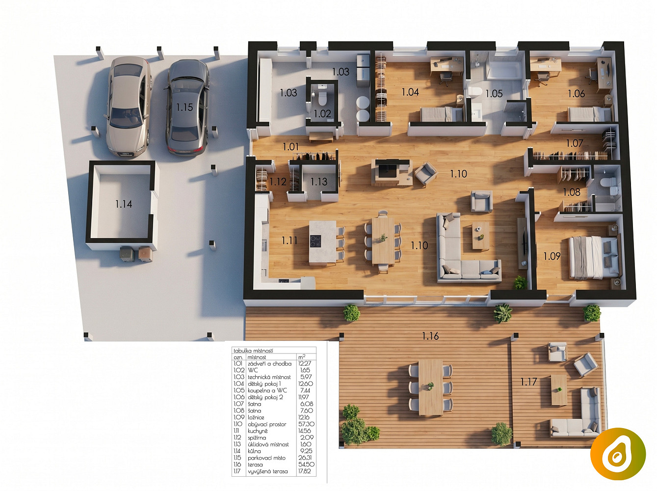 Prodej stavebního pozemku 1 126 m² – fotografie 2