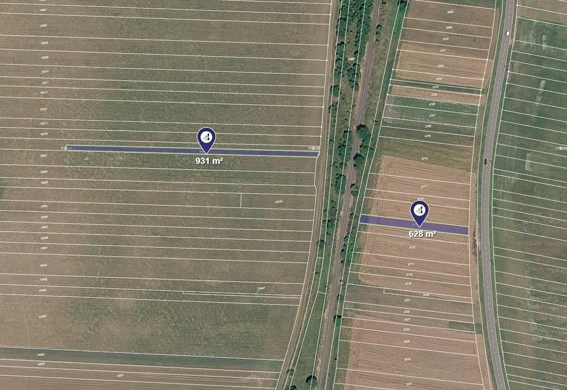 Prodej pole 1 559 m²