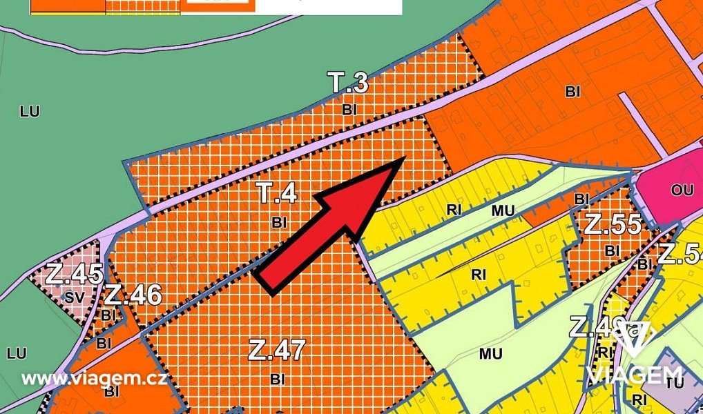Prodej stavebního pozemku 735 m², Česká Třebová – náhled fotky 3