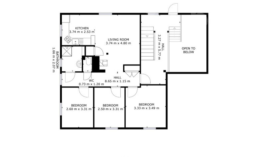 Prodej chaty/chalupy 513 m² s pozemkem 1 681 m², Branná – náhled fotky 27