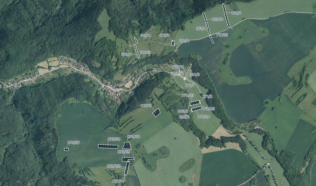 Prodej pole 25 784 m², Blansko – náhled fotky 2