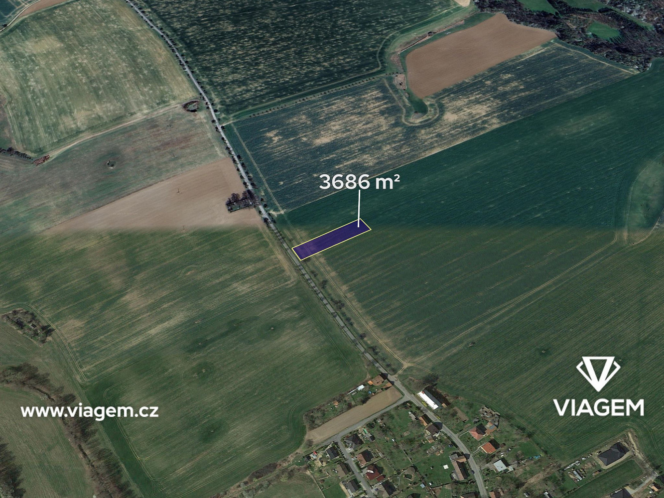 Prodej pole 921 m²