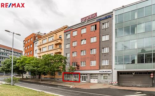 Pronájem kanceláře 82 m², Hvězdova, Praha 4 - Nusle