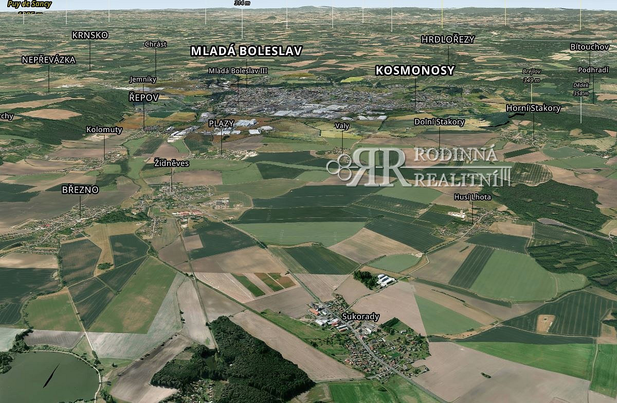 Prodej pole 166 614 m² – pohled 5