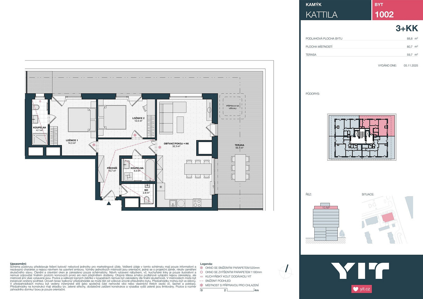 Prodej bytu 3+kk 81 m² – fotografie 2
