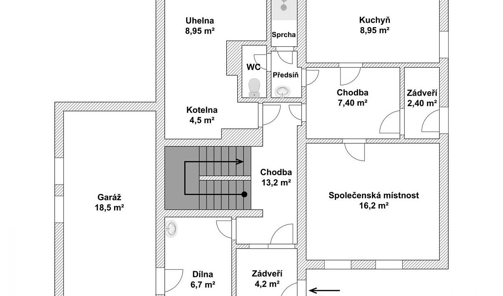Prodej domu 570 m² s pozemkem 968 m², Železná Ruda – náhled fotky 26