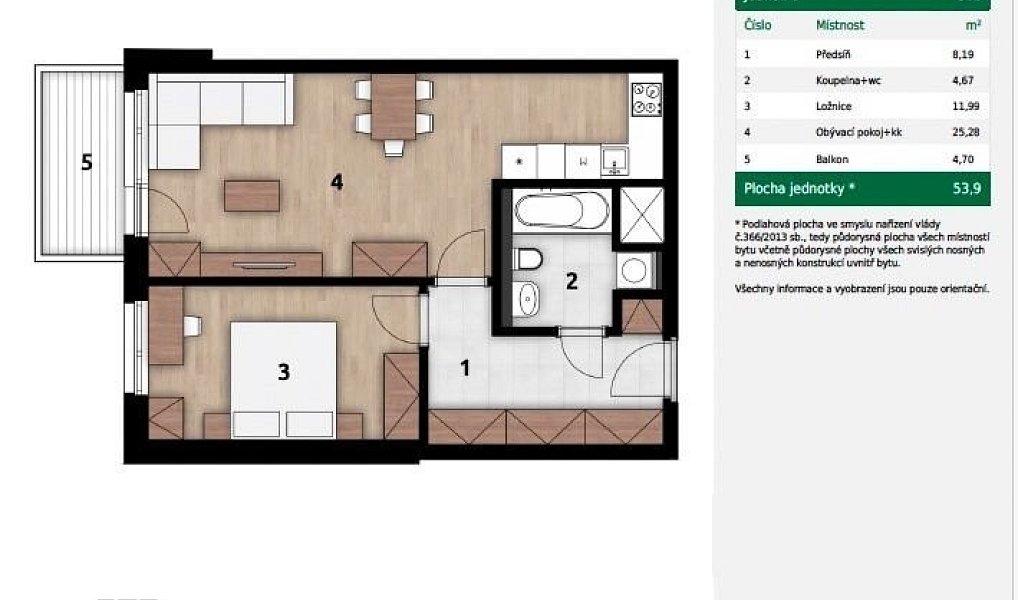 Prodej bytu 2+kk 60 m², Praha – náhled fotky 19