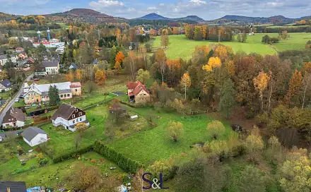 Prodej stavebního pozemku 3 549 m², Chřibská, okres Děčín