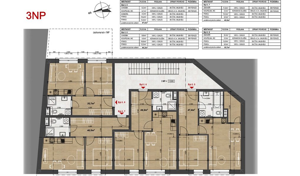 Prodej bytu 2+kk 35 m², Kyjov – náhled fotky 9