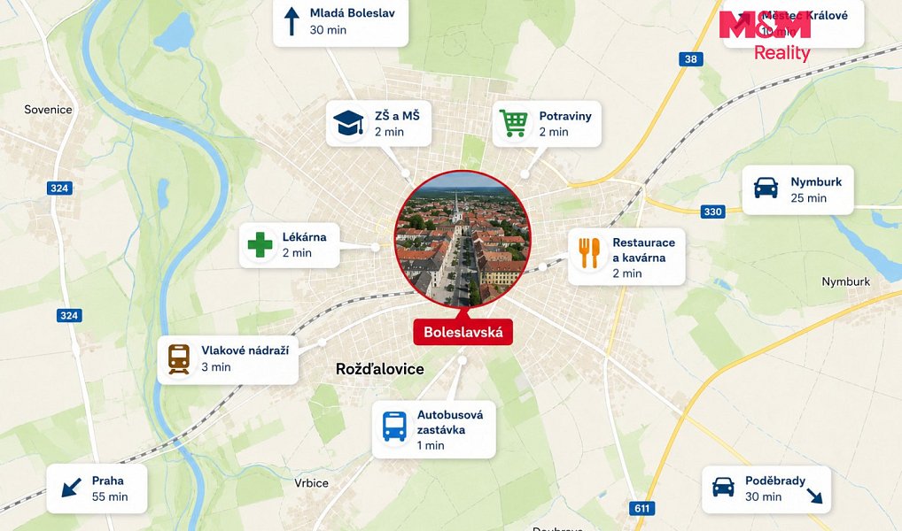 Prodej domu 97 m² s pozemkem 985 m², Rožďalovice – náhled fotky 22