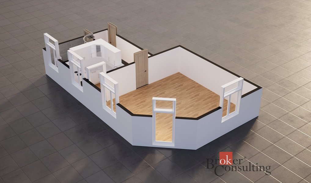 Pronájem bytu 1+kk 42 m², Děčín – náhled fotky 12