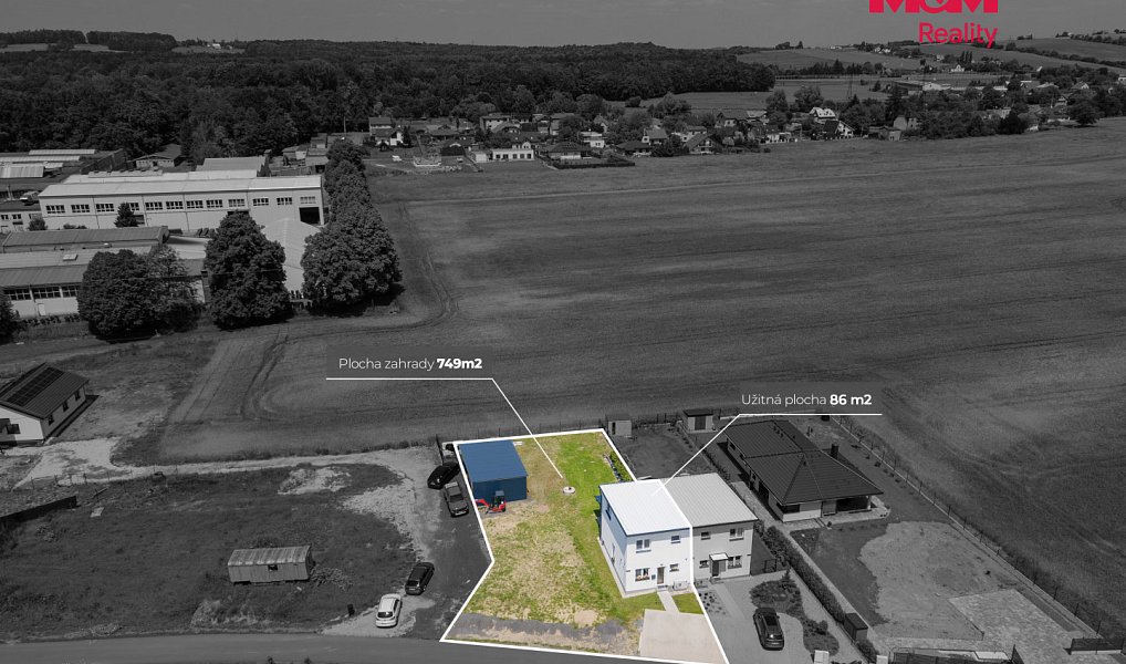 Prodej domu 86 m² s pozemkem 749 m², Dobrá – náhled fotky 3