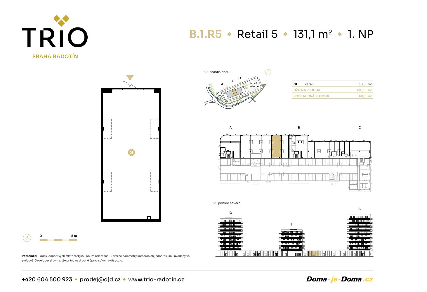 Prodej obchodních prostor 131 m² — photo 2