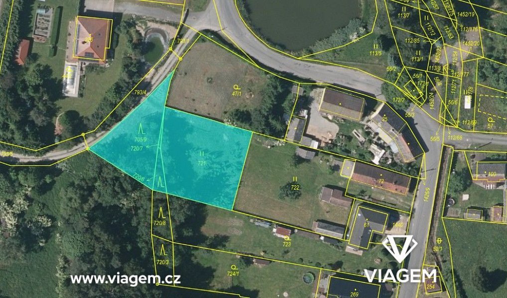 Prodej zahrady 1 745 m², Líté – náhled fotky 2