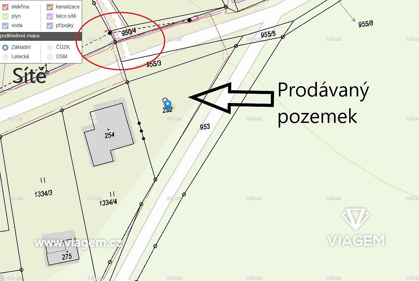 Prodej zahrady 569 m² – fotografie 2