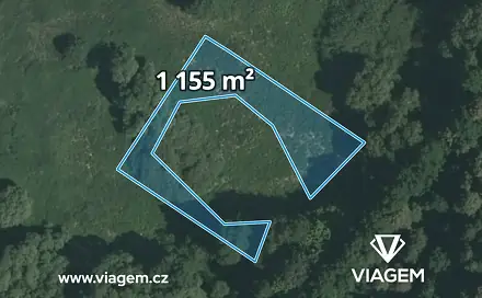 Prodej pole 937 m², Klenovice, okres Tábor
