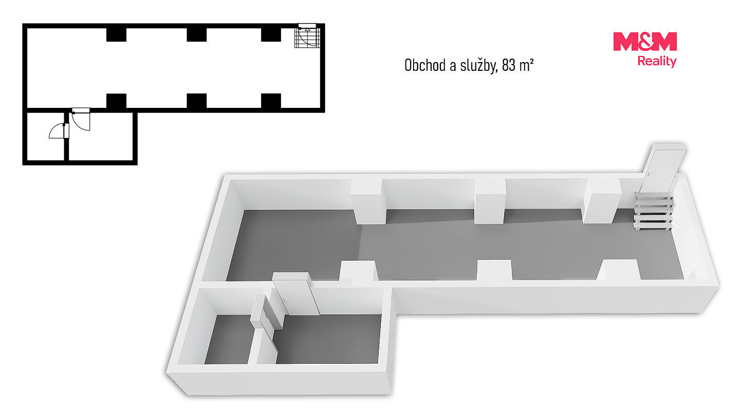 Prodej obchodních prostor 83 m² – fotografie 4