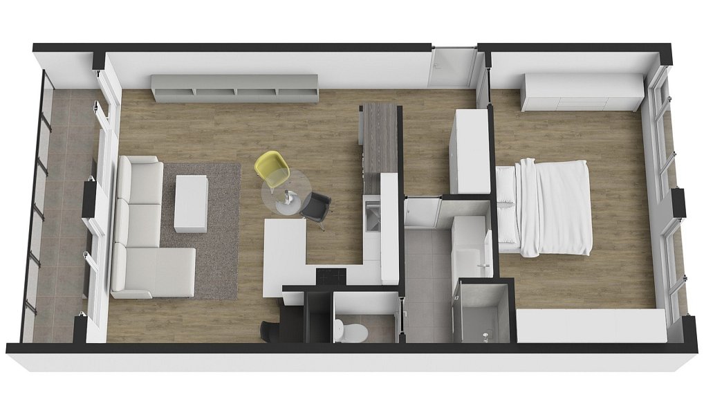 Pronájem bytu 2+kk 61 m², Praha – náhled fotky 18