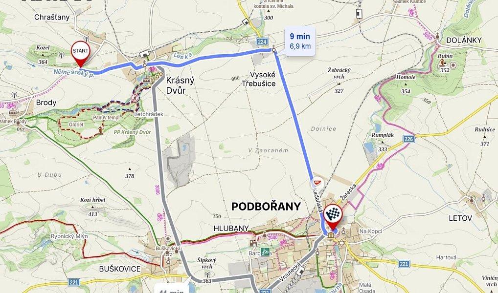 Prodej pole 3 590 m², Krásný Dvůr – náhled fotky 11