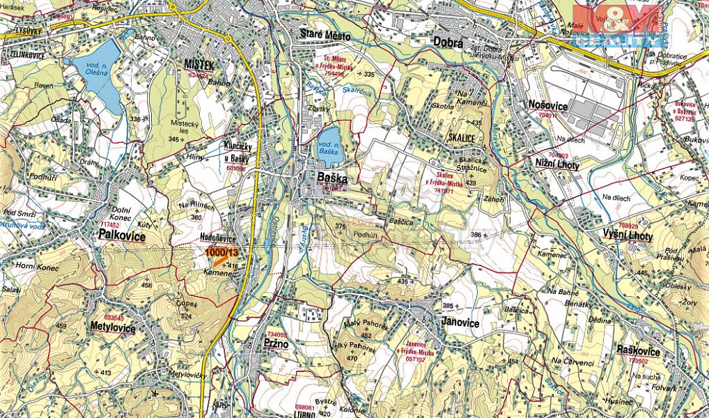 Prodej lesa 7 545 m², Baška – náhled fotky 4