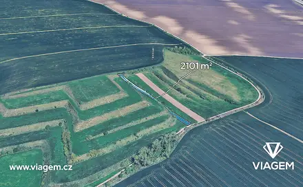 Prodej pole 2 101 m², Nosislav, okres Brno-venkov