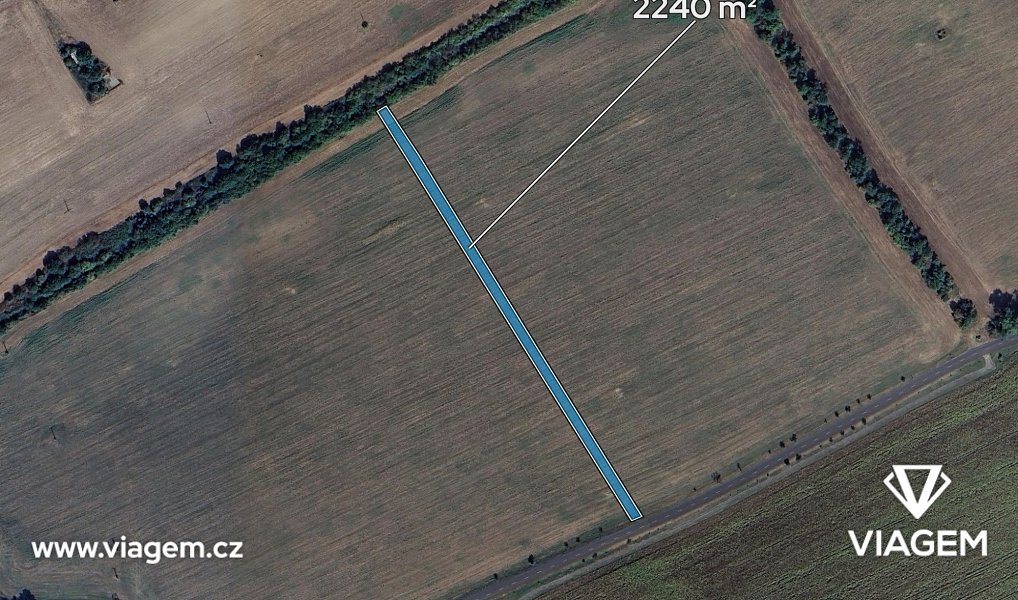 Prodej pole 2 240 m², Prušánky – náhled fotky 2