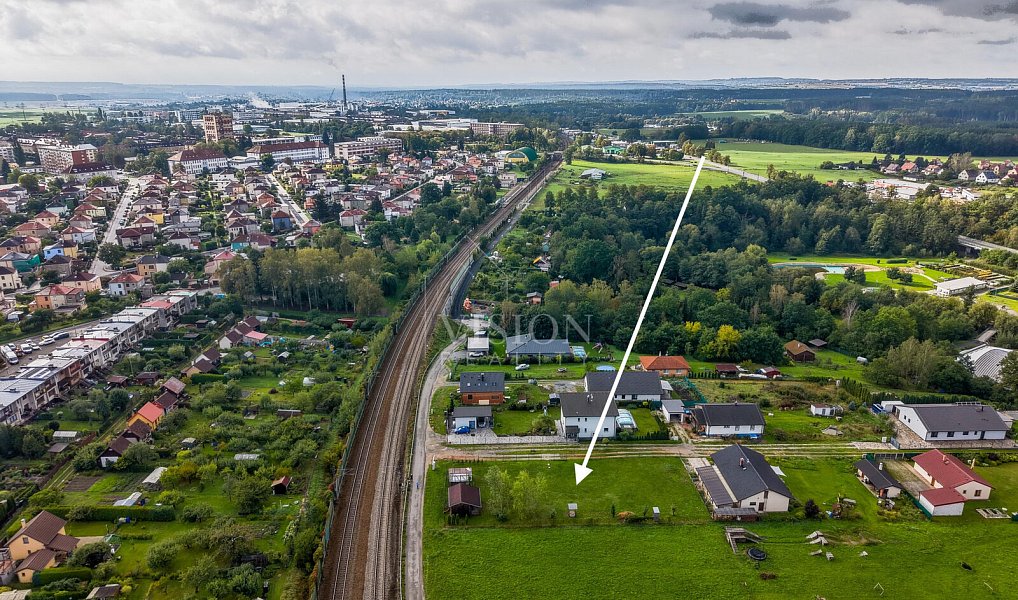 Prodej stavebního pozemku 700 m², Sezimovo Ústí – náhled fotky 3
