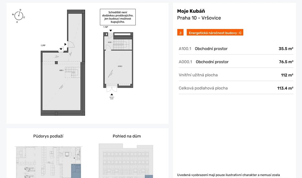 Pronájem obchodních prostor 112 m², Praha – náhled fotky 10