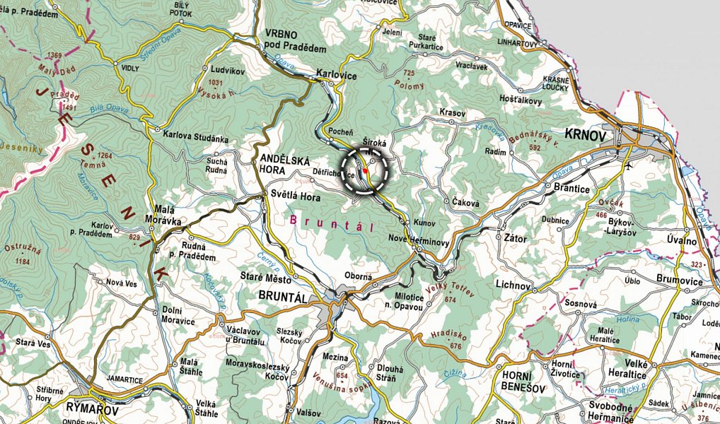 Prodej stavebního pozemku 13 132 m², Široká Niva – náhled fotky 4