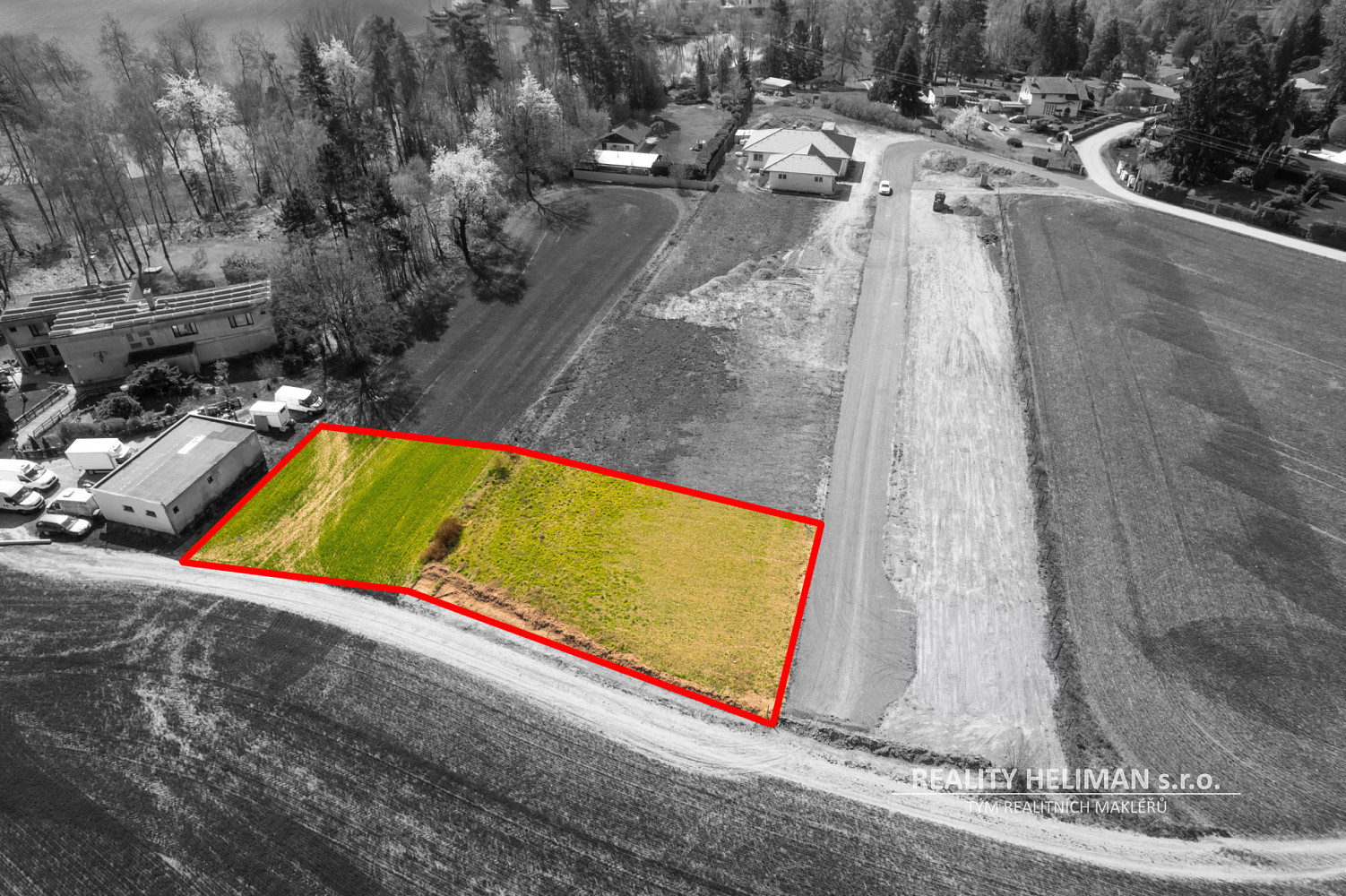 Prodej stavebního pozemku 1 002 m²