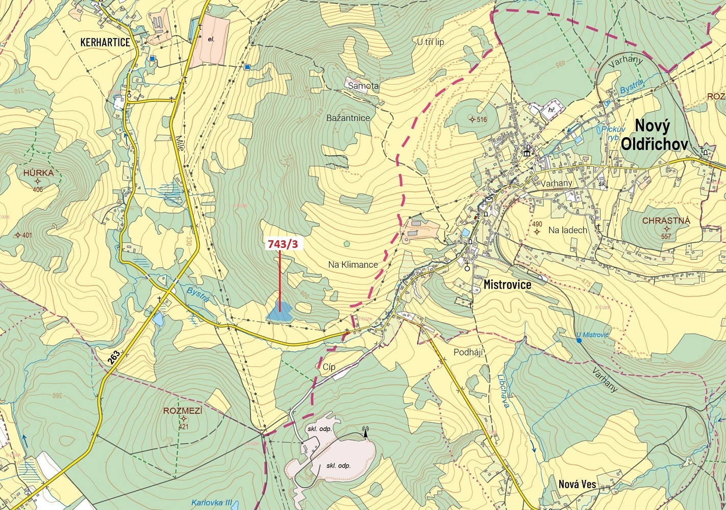 Dražba lesa 12 778 m²