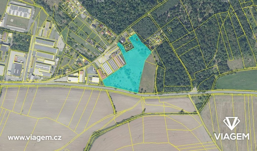 Prodej zahrady 2 672 m², Kolín – náhled fotky 4
