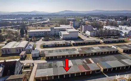 Zděná garáž ve Strakonicích - Sídliště, Strakonice