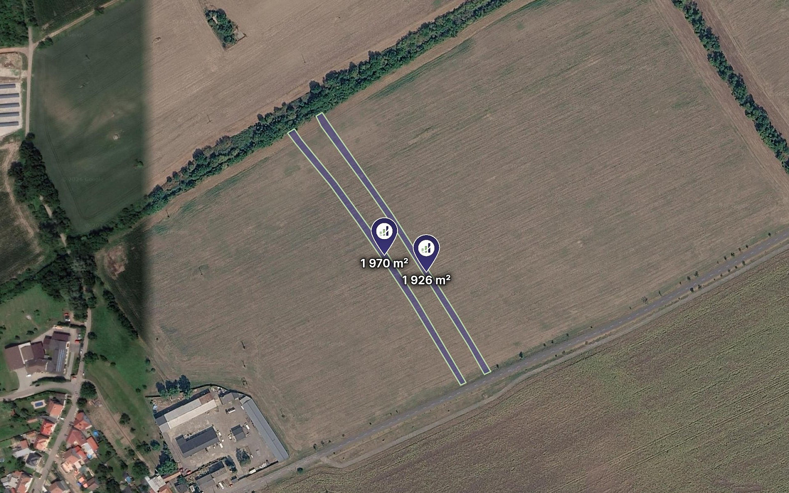 Prodej pole 3 938 m²