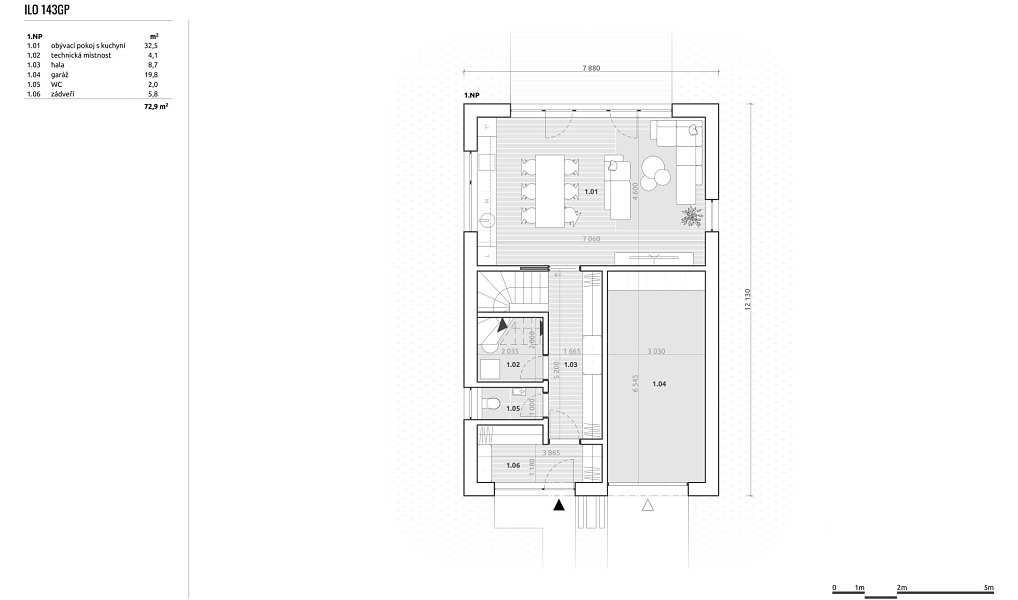 Prodej domu 123 m² s pozemkem 1 533 m², Šumice – náhled fotky 10