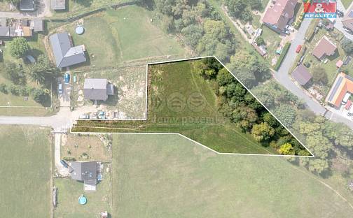 Prodej louky 2 733 m², Mirošov, okres Rokycany