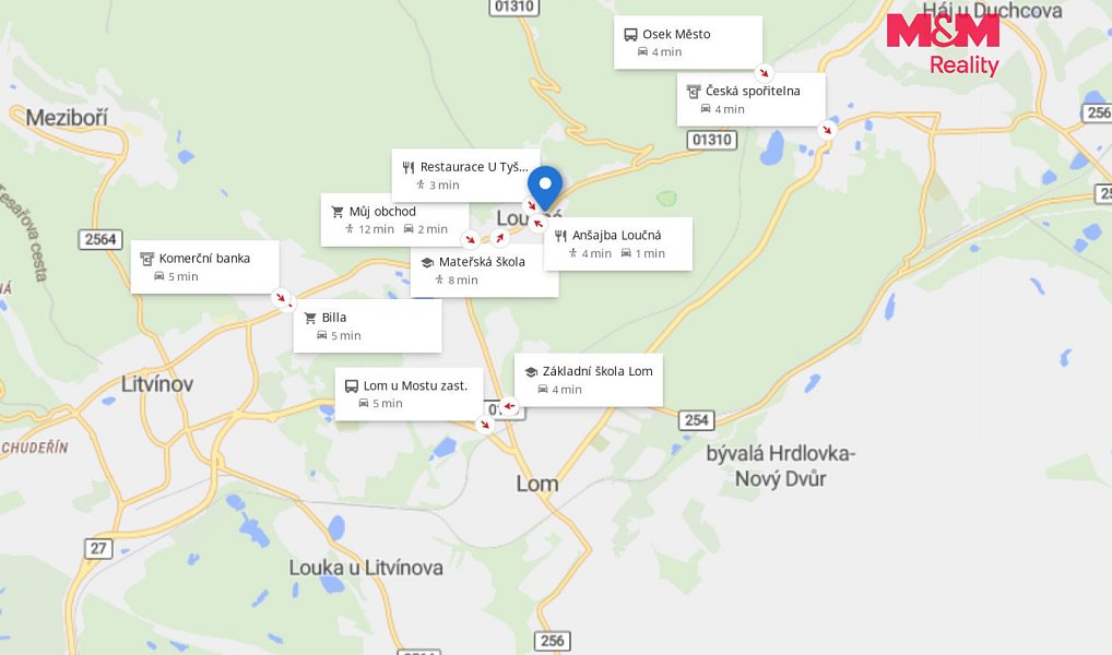 Pronájem bytu 2+kk 42 m², Lom – náhled fotky 10
