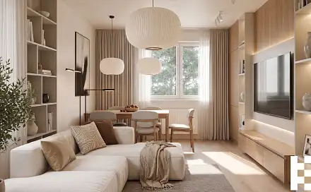 Prodej bytu 1+kk 32 m², Za Novákovou zahradou, Praha 9 - Satalice