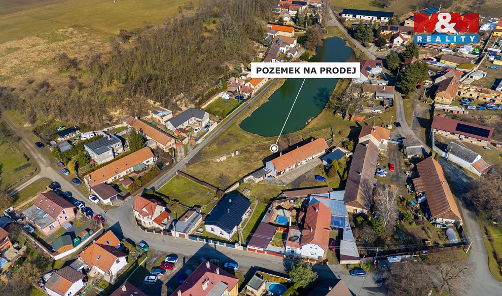 Prodej stavebního pozemku 889 m², Býkev – náhled fotky 14