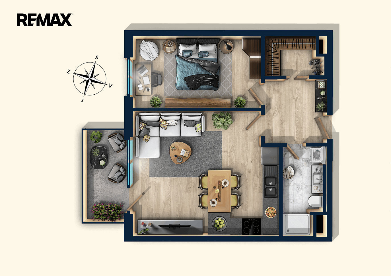 Prodej bytu 2+kk 57 m² – fotografie 2